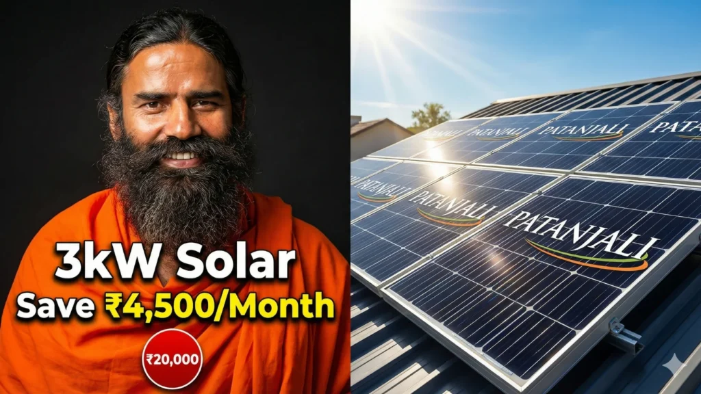 Patanjali Solar Panel