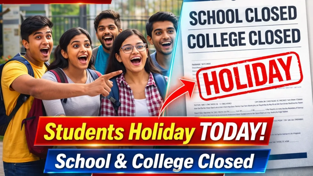 Students Holiday Announcement Today