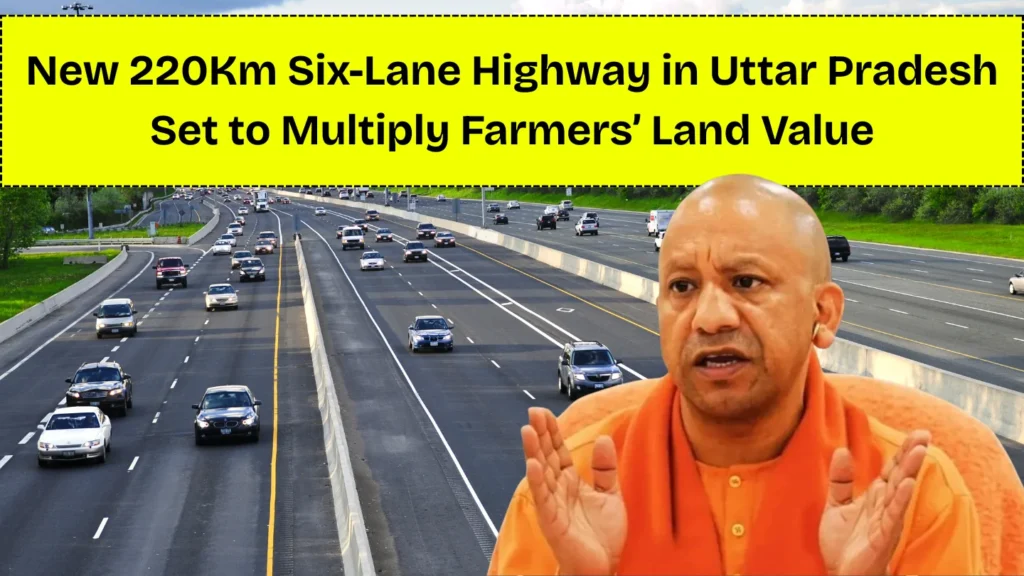 Six-Lane Highway in Uttar Pradesh