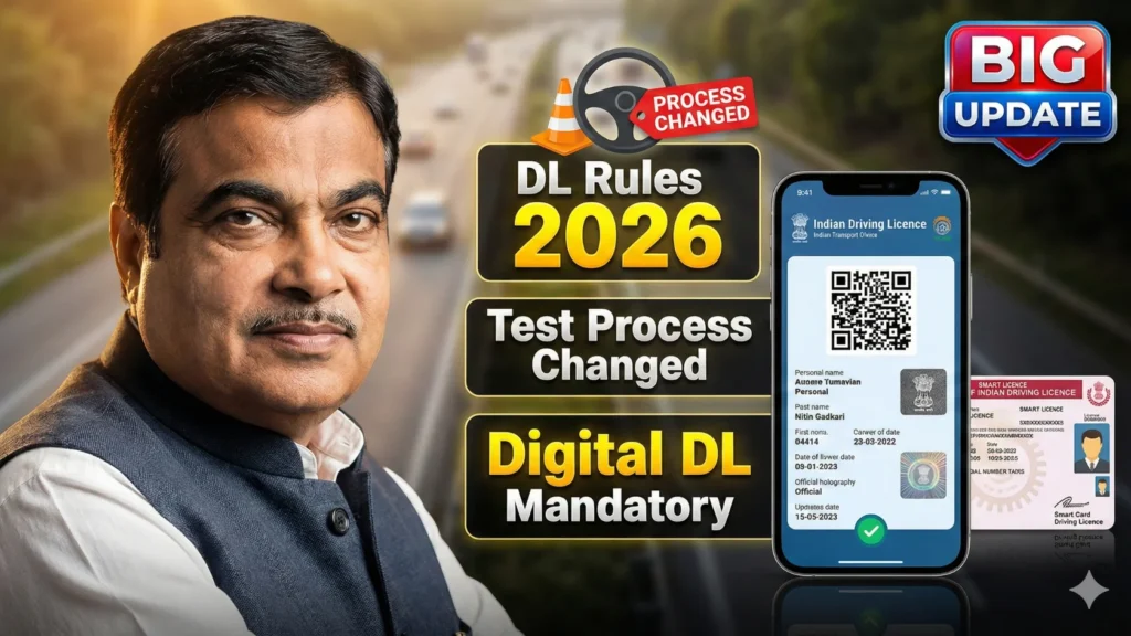 Driving Licence New Rule 2026